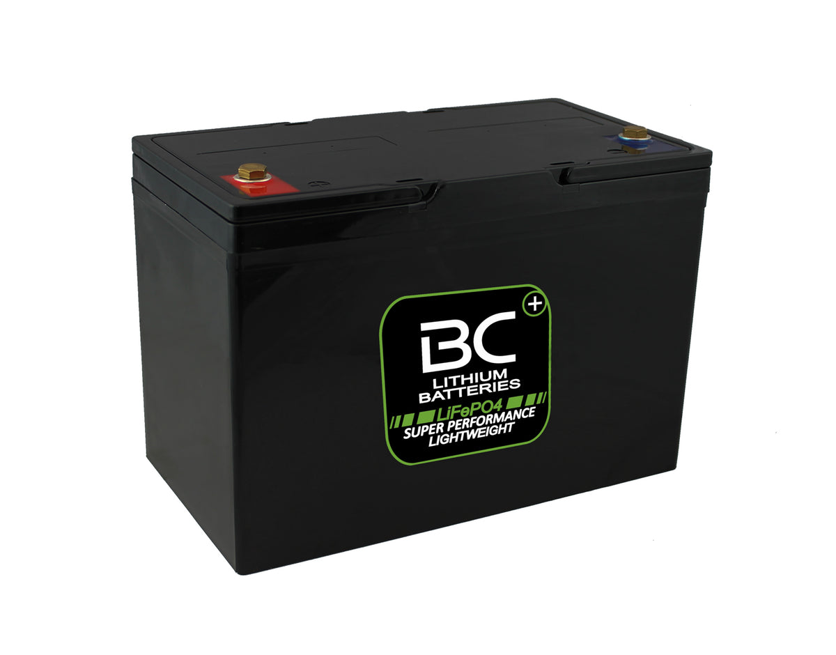 BCLT100 | LiFePO4 Lithium Battery, 12.4 kg, 12V 100 Ah Deep Discharge