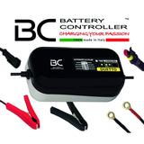 BC DUETTO 1500 DESIGN 1,5 Amp - Caricabatteria 12V per batterie piombo/acido e litio LiFePo4 - BC Battery Controller